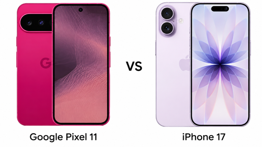 Pixel 11 vs iPhone 17: Zoom 5x dan Baterai Besar Lawan Performa A19