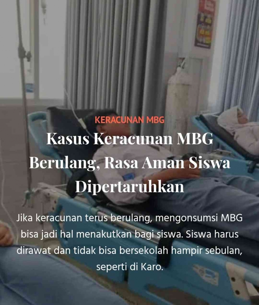 Program MBG dan 50.059 Anak Keracunan: Apa yang Perlu Ibu Ketahui
