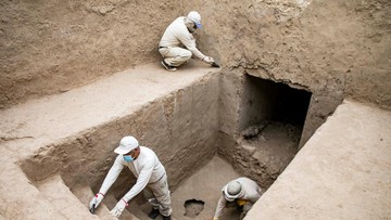 Arkeolog Peru Temukan Makam Elite Chimu Tersegel 600 Tahun Berisi 38 Jasad