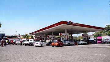 Pertamina Terapkan Ganjil-Genap di SPBU Makassar, Antrean Mulai Melandai