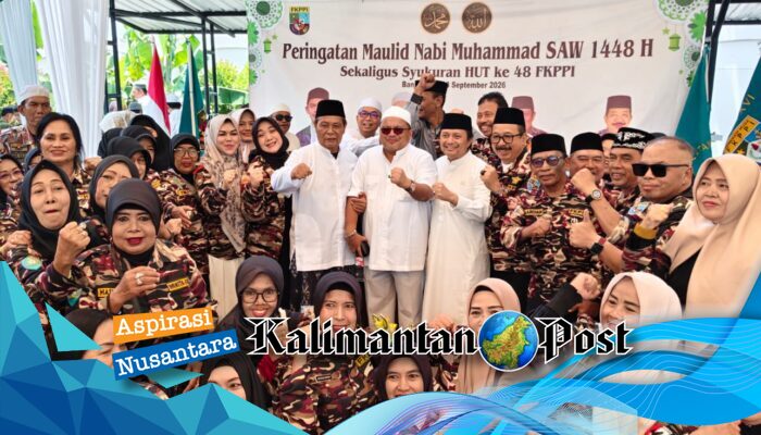 Wagub Kalsel Hasnuryadi Hadiri Maulid Nabi dan HUT ke-48 FKPPI di Banjarbaru, Ajak Perkuat Silaturahmi untuk Banua