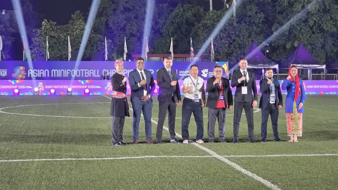 Asian Minifootball Championship 2026 Resmi Bergulir di Jakarta, 10 Negara Asia Bersaing