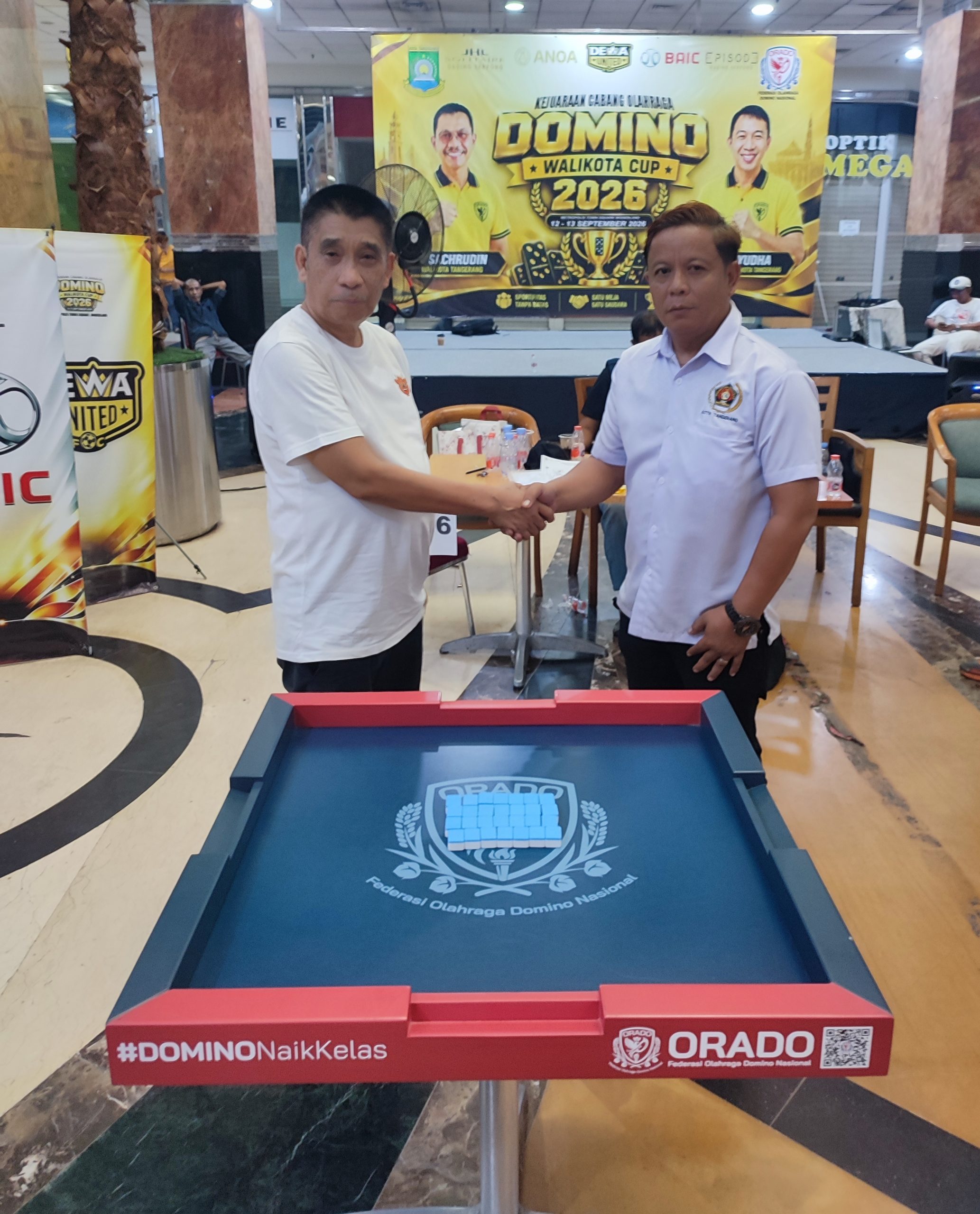 PORADO Kota Tangerang Apresiasi SIWO PWI Tembus Final Kejurcab Domino Wali Kota Cup 2026