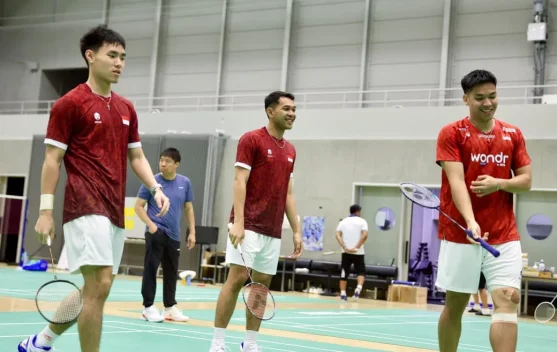 Tim Bulu Tangkis Indonesia Mulai Latihan Perdana di Tokyo Jelang Asian Games 2026