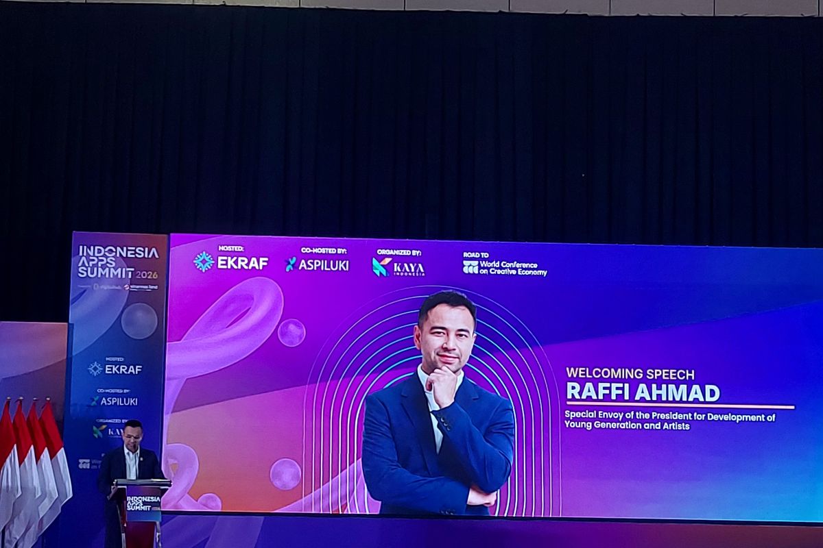 Raffi Ahmad Dorong Aplikasi Lokal Kuasai Pasar Global di Indonesia Apps Summit 2026