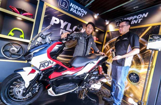 Nippon Paint Luncurkan Pylox Premium, 77 Warna untuk Repaint Motor
