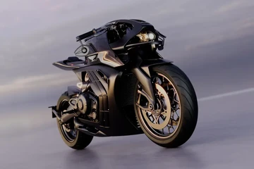 Aston Martin AMB 002 Meluncur Rp 2,45 Miliar, Moge Paling Futuristis Saat Ini