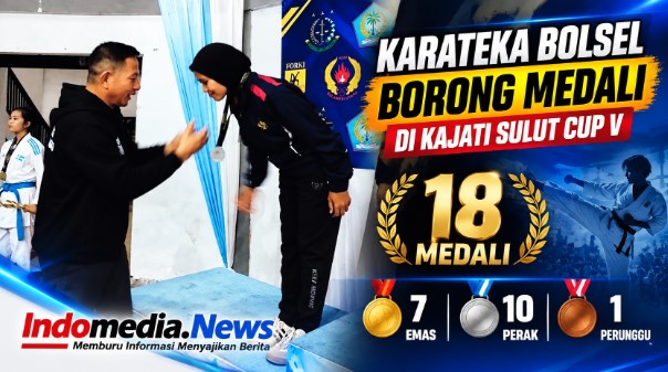 16 Karateka Bolsel Bawa Pulang 18 Medali dari Kajati Sulut Cup V di Bitung