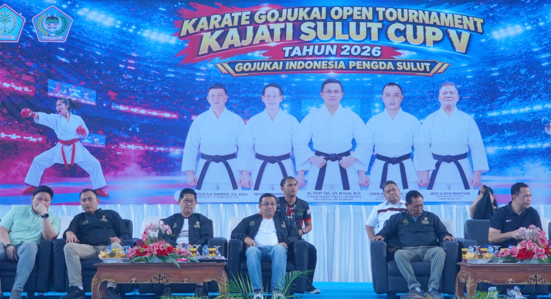Kodam XIII/Merdeka Juara Umum Gojukai Cup V di Bitung, Kajati Sulut Puji Antusiasme Karateka
