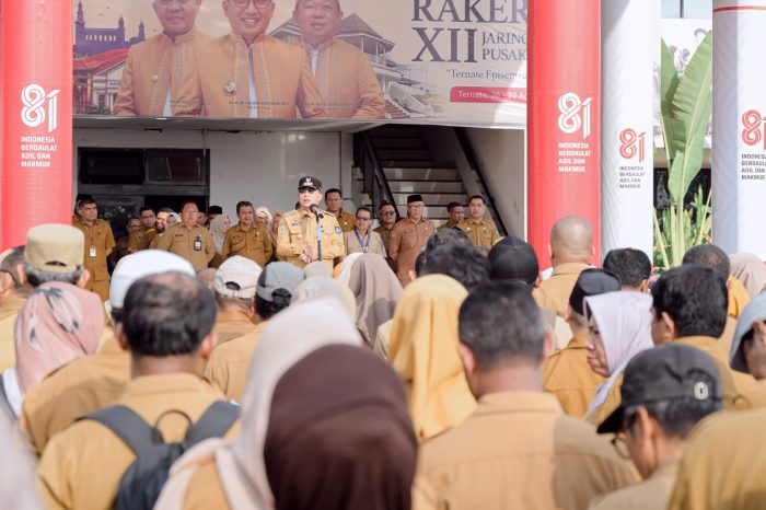 Wali Kota Ternate Minta OPD Kejar Tuntas Program APBD 2026, Sisa Waktu Tiga Bulan