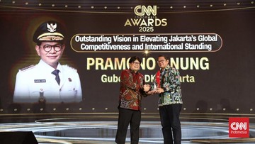 CNN Indonesia Awards 2025 Apresiasi Pramono Anung hingga United Tractors
