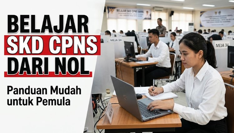 Strategi Belajar SKD CPNS 2026 untuk Pemula, Fokus TIU dan Simulasi Waktu