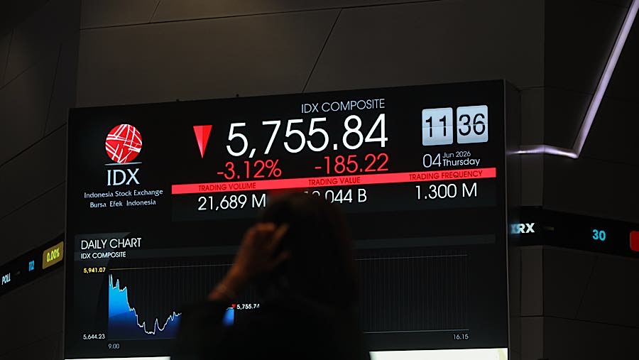 IHSG Ditutup Melemah 0,1% ke 6.534, Sektor Kesehatan dan Energi Jadi Pemberat