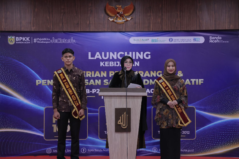 Pemko Banda Aceh Diskon PBB-P2 hingga 75% dan Hapus Denda Tunggakan sampai 31 Oktober 2026
