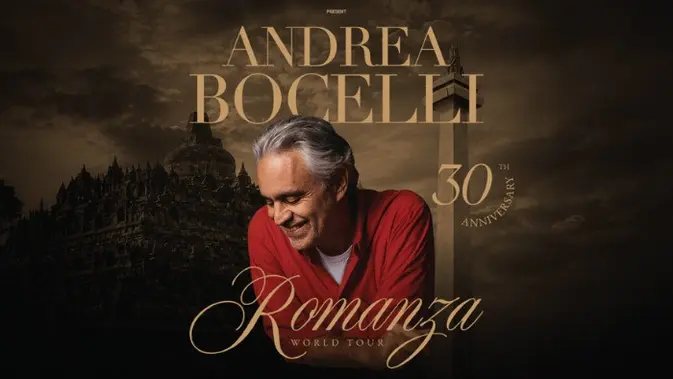 Diskon Tiket Konser Andrea Bocelli 20% dan Cicilan 12 Bulan dari BNI