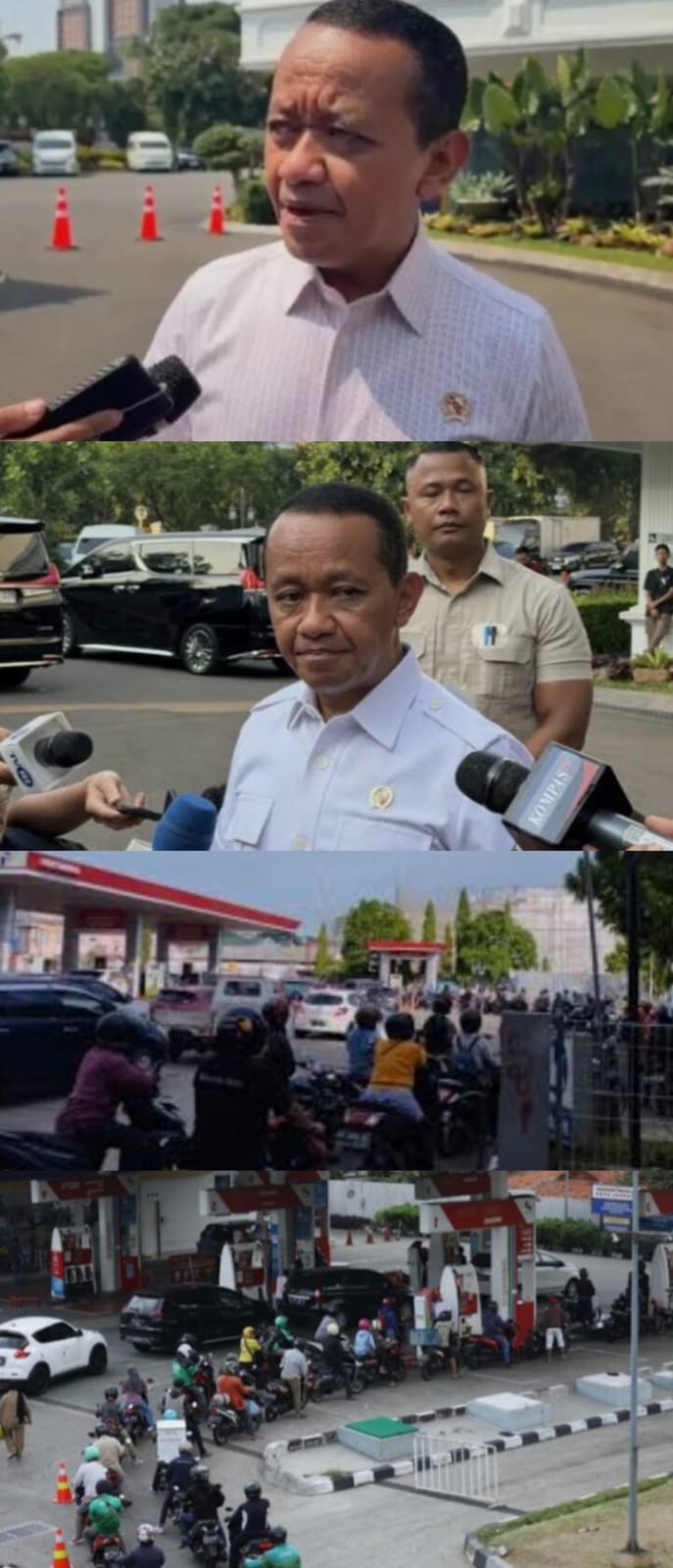 Bahlil Lahadalia Tegaskan Larangan Orang Kaya Antre BBM Subsidi