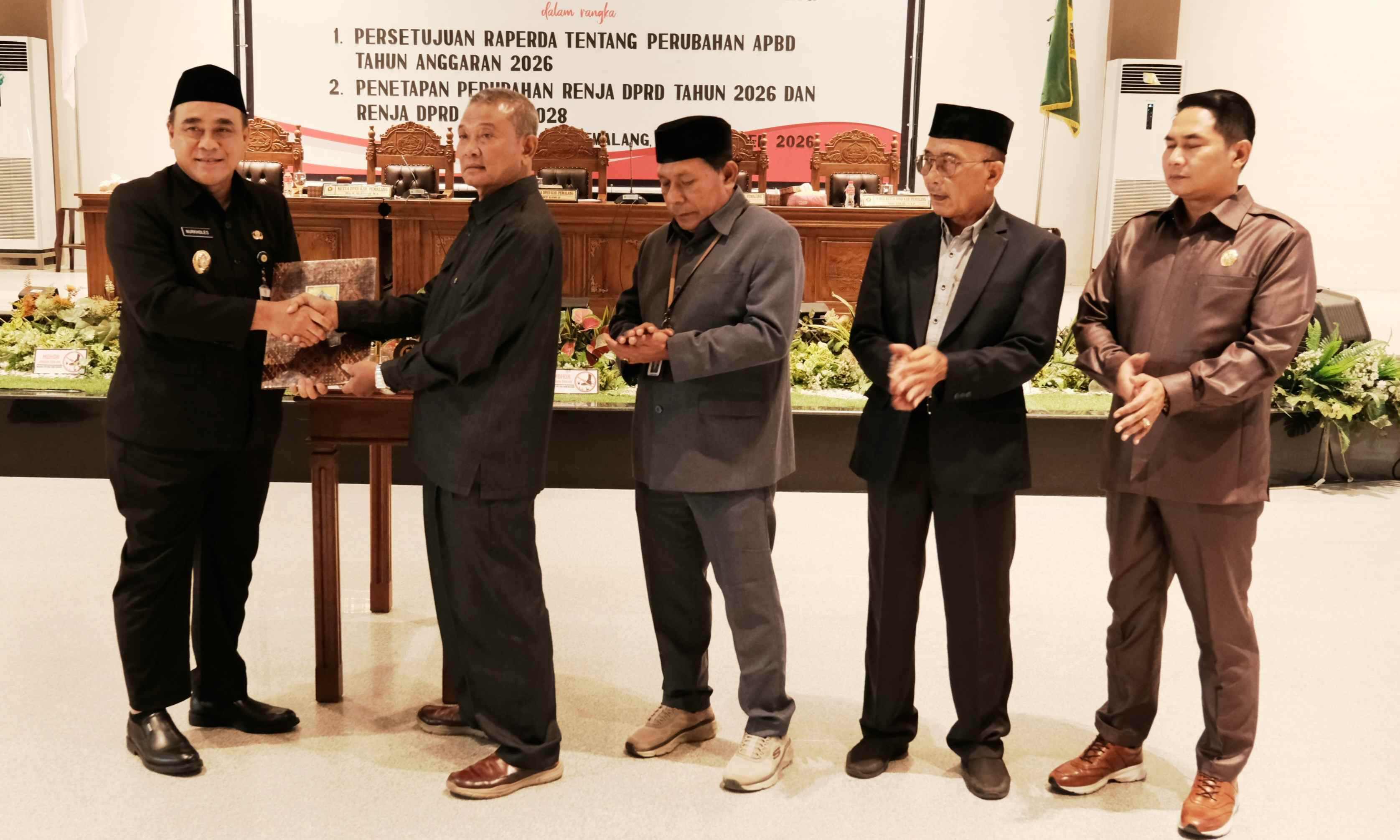 Perubahan APBD Pemalang 2026 Disetujui DPRD, Pendapatan Turun Rp118,55 Miliar