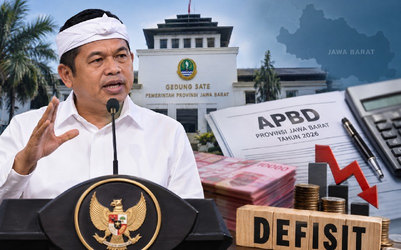 Defisit APBD Jabar 2026 Turun Jadi Rp3,4 Triliun, Pemprov Tunggu Dana Bagi Hasil Pajak Pusat 2023–2026
