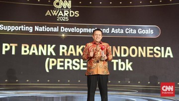 10 BUMN Raih CNN Indonesia Awards 2025, Bulog dan Bank Mandiri Jadi Sorotan Utama