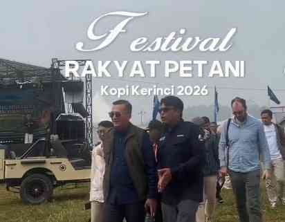 Kopi Robusta Bukit 30 Tebo Unjuk Kualitas di Festival Pesta Rakyat Kopi Korintji 2026