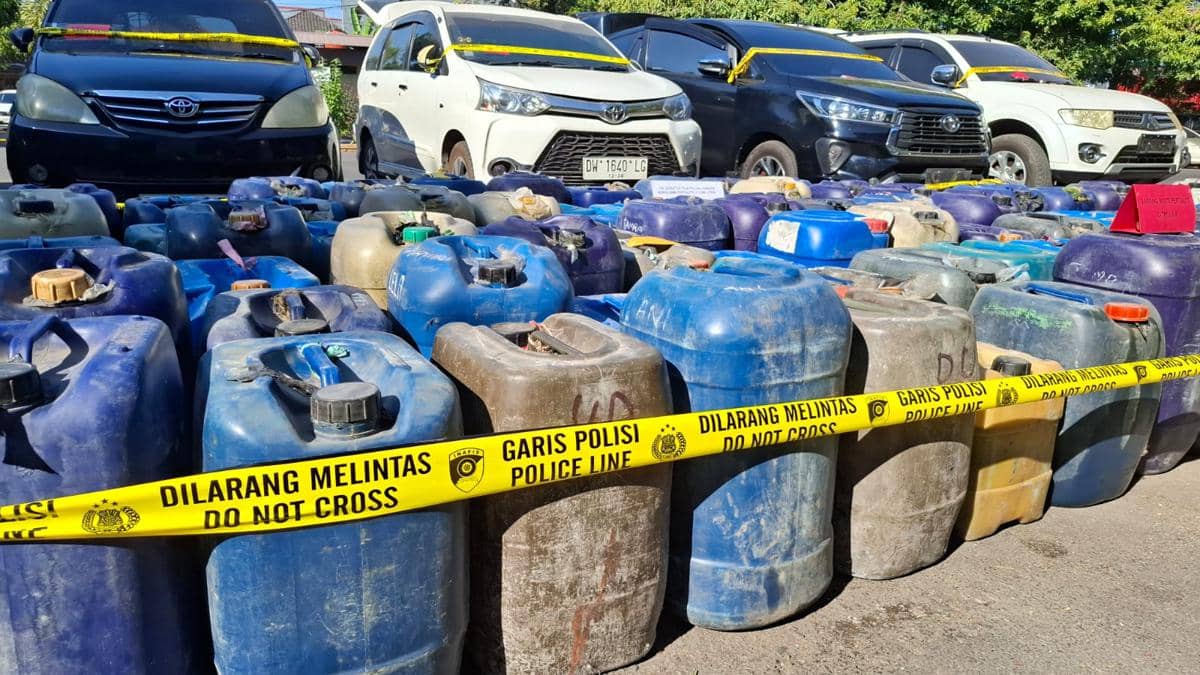 Polda Sulsel Ungkap 10 Kasus Penyalahgunaan BBM Subsidi, 18.905 Liter Disita