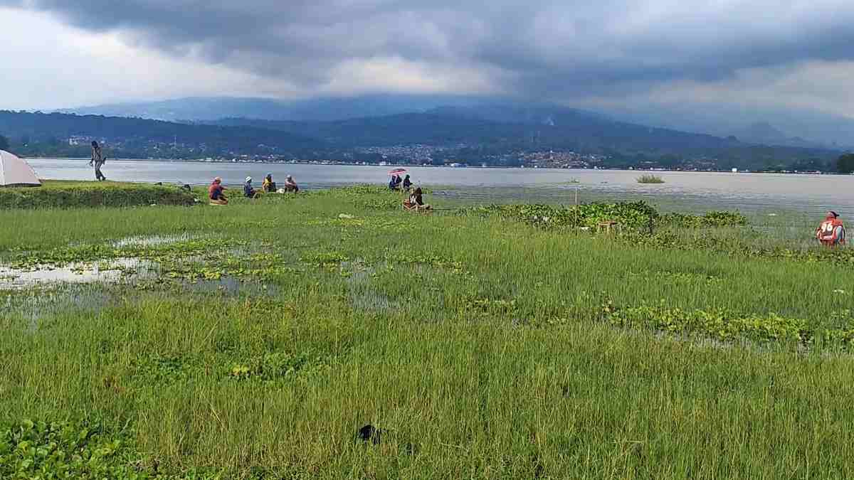 Taman Bunut Kuningan, Wisata Gratis dengan Panorama Waduk Darma dan Gunung Ciremai