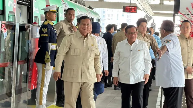 Prabowo Resmikan LRT Kelapa Gading-Manggarai, Waktu Tempuh 22 Menit