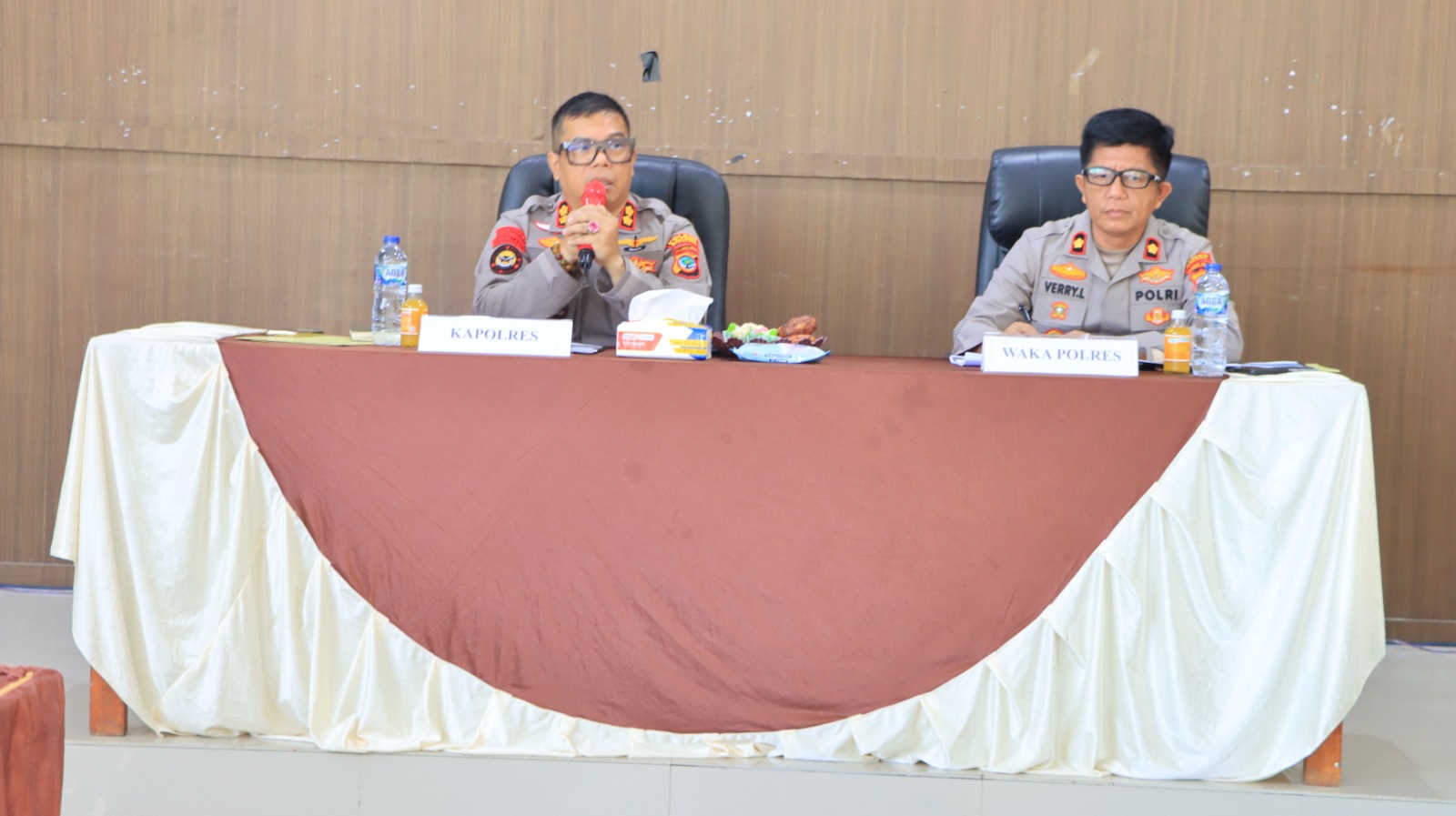 Kapolres Boltim Pimpin Gelar Operasional, Tekankan Respons Cepat dan Pelayanan Humanis ke Warga