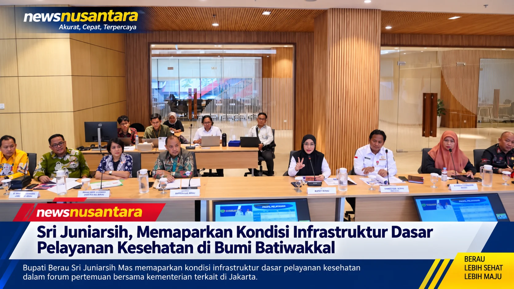 Bupati Berau Gaet Rp 150 Miliar dari Kemenkes untuk RSUD, 21 Puskesmas, dan Laboratorium Kesehatan