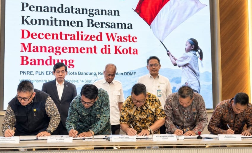 Pertamina NRE Olah 300 Ton Sampah Bandung Jadi Bahan Bakar Alternatif