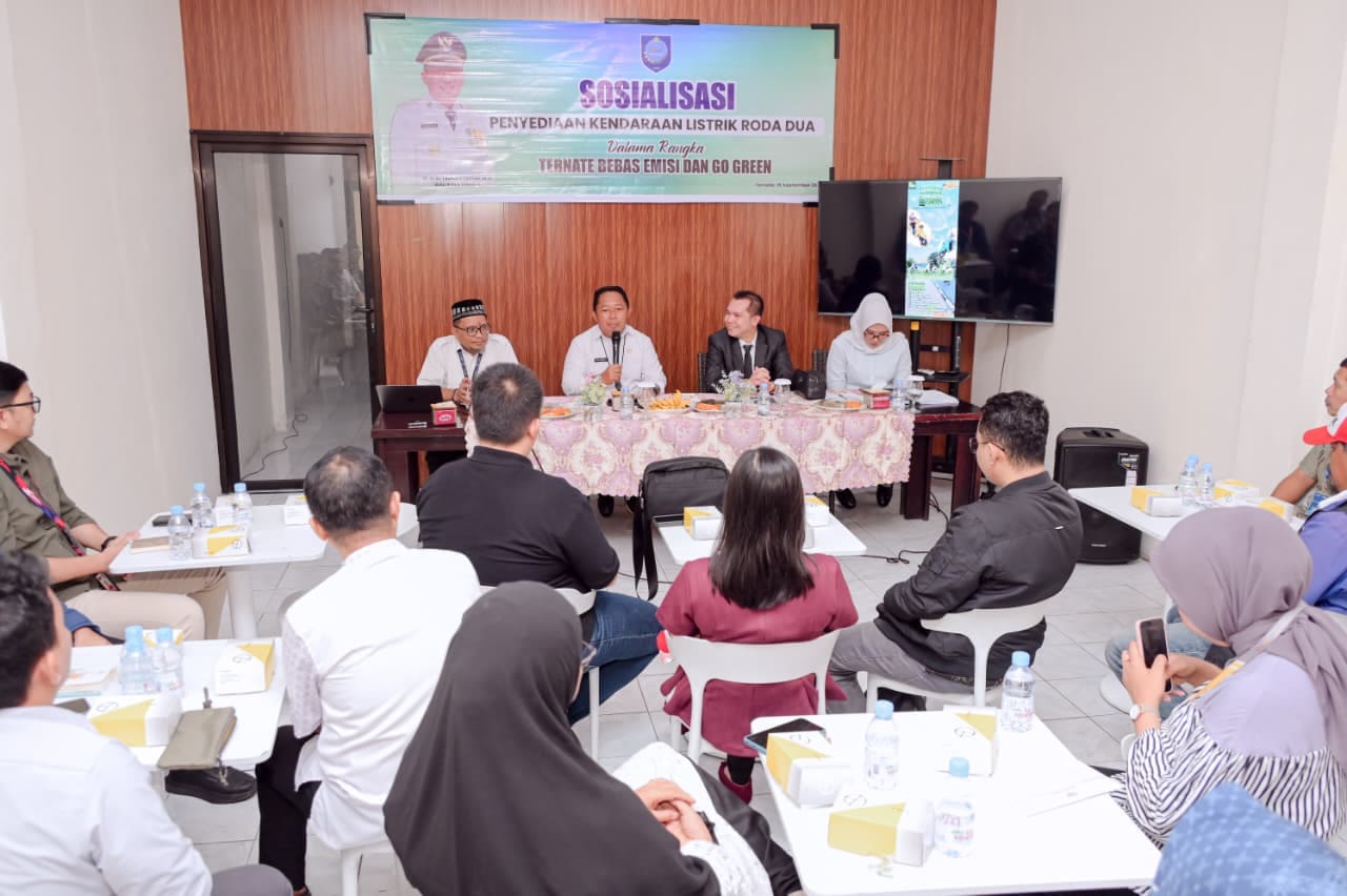Pemkot Ternate Gandeng PT Arka Surya Group, 1.000 Kendaraan Listrik Tahap Awal Masuk 2026
