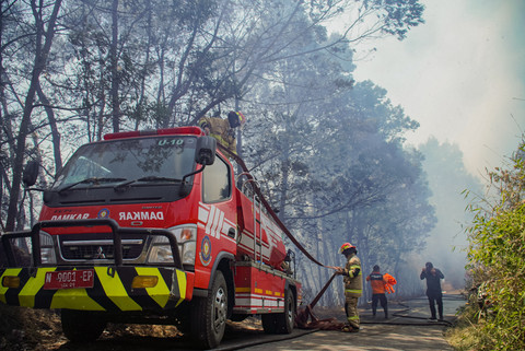 Menhut Buka Suara soal Damkar Harus Izin Masuk Area Karhutla