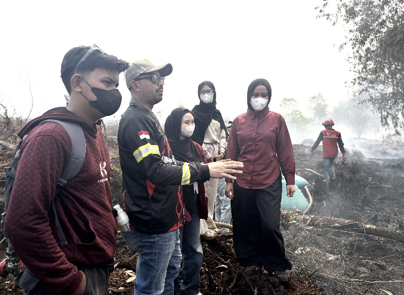 Gubernur Jambi dan Danrem 042/Garuda Putih Edukasi 20 Mahasiswa Lintas Kampus soal Karhutla di HLG Londerang