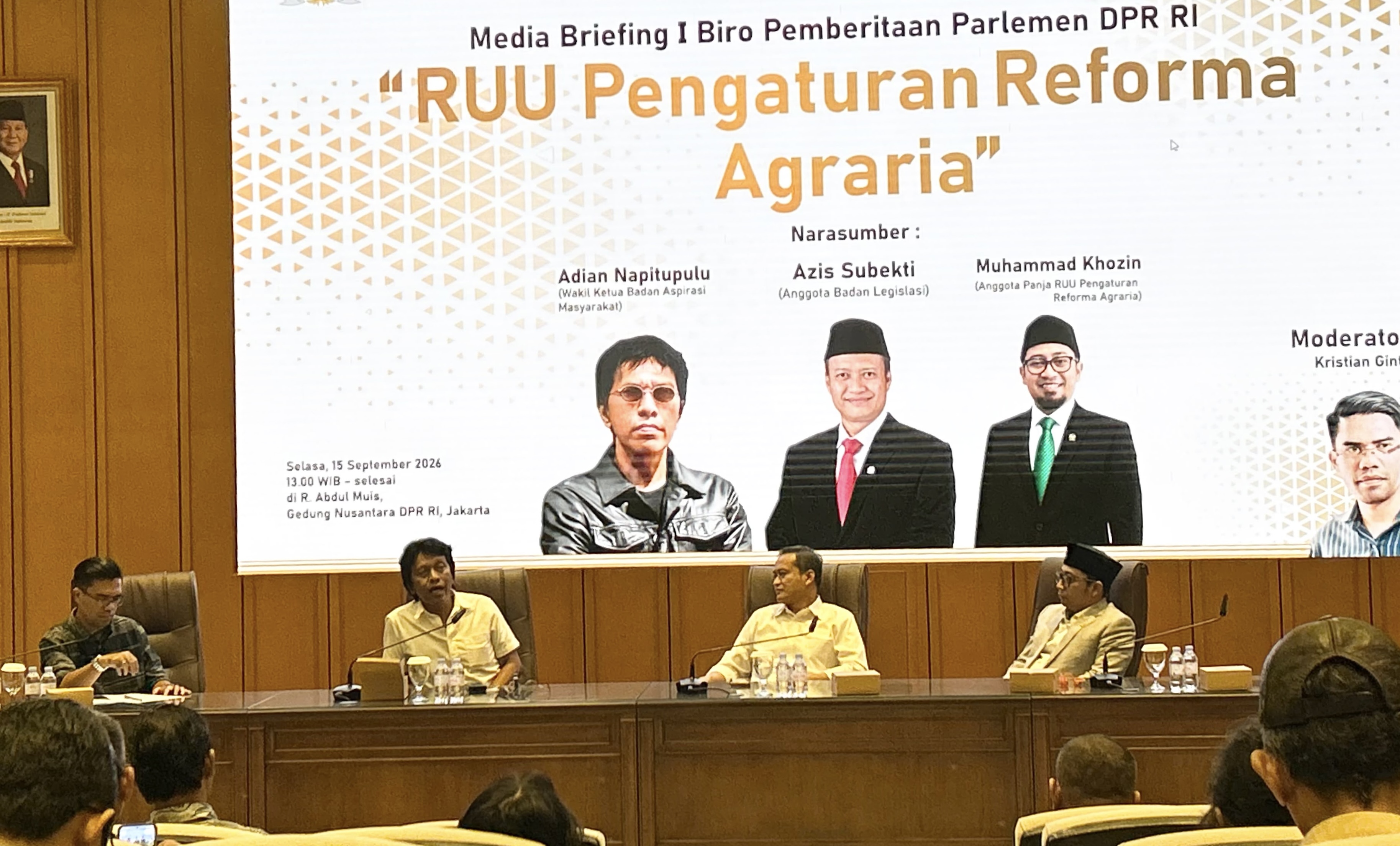 DPR Dorong RUU Reforma Agraria, Adian Napitupulu Sebut Negara Ikut Ciptakan Konflik