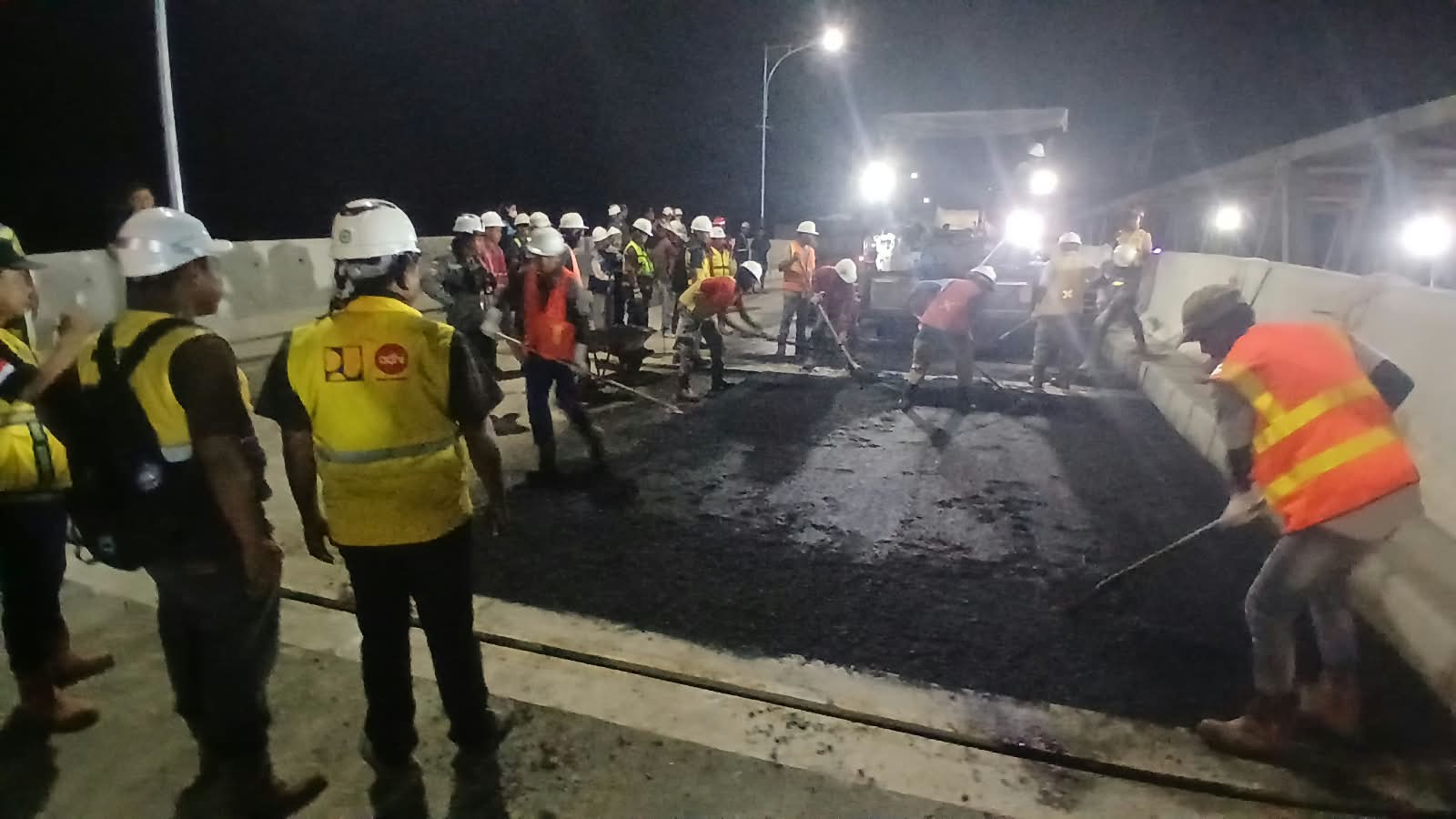 Jembatan Baru Krueng Tingkeum Kutablang Bireuen Dibuka 20 September, SGB 57 Meter Selesai Diaspal