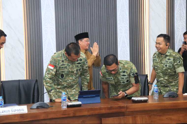 Forkopimda Kalbar Rakor Karhutla di Kantor Gubernur, Titik Api Dominan di Ketapang dan Kubu Raya