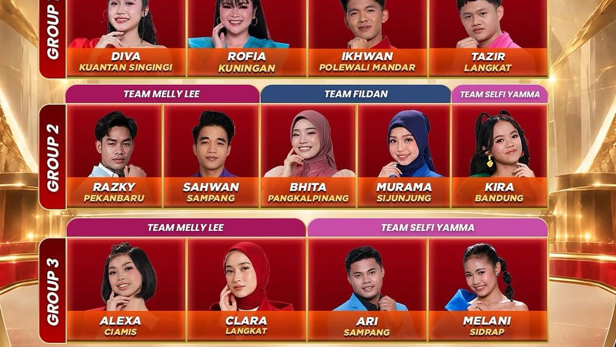 Live Streaming DA8 17 September: Lesti Kejora Jadi Juri Top 17 Grup 2