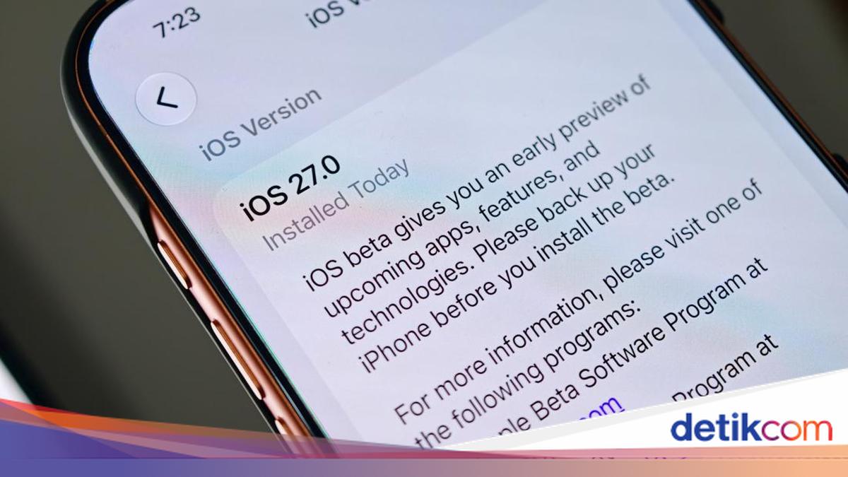 Apple Rilis iOS 27 di Indonesia, Siri AI hingga Daftar iPhone Kompatibel