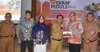 Pemkab Padang Pariaman dan Kementerian Ekraf Gelar Literasi Bisnis bagi Pegiat UMKM Pascabencana, Berlanjut ke Pendampingan Bank Mandiri