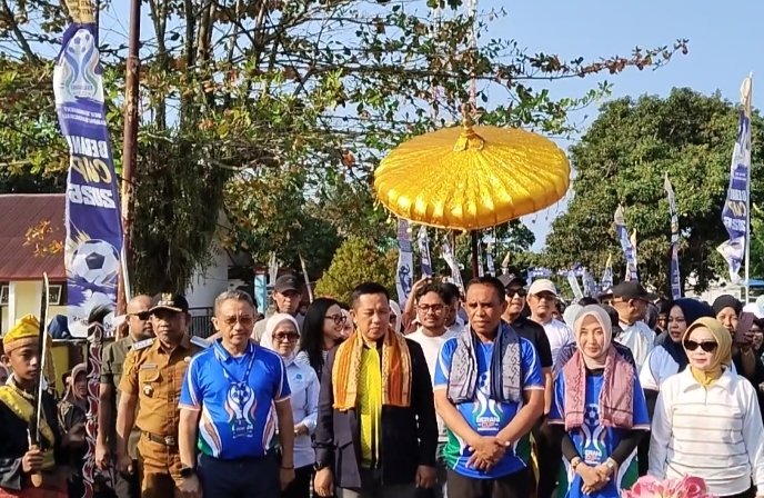 Gubernur Sulteng Buka Berani Cup Morowali, Sebut Terbaik dari 13 Kabupaten Kota dan Janji Juara ke Palu