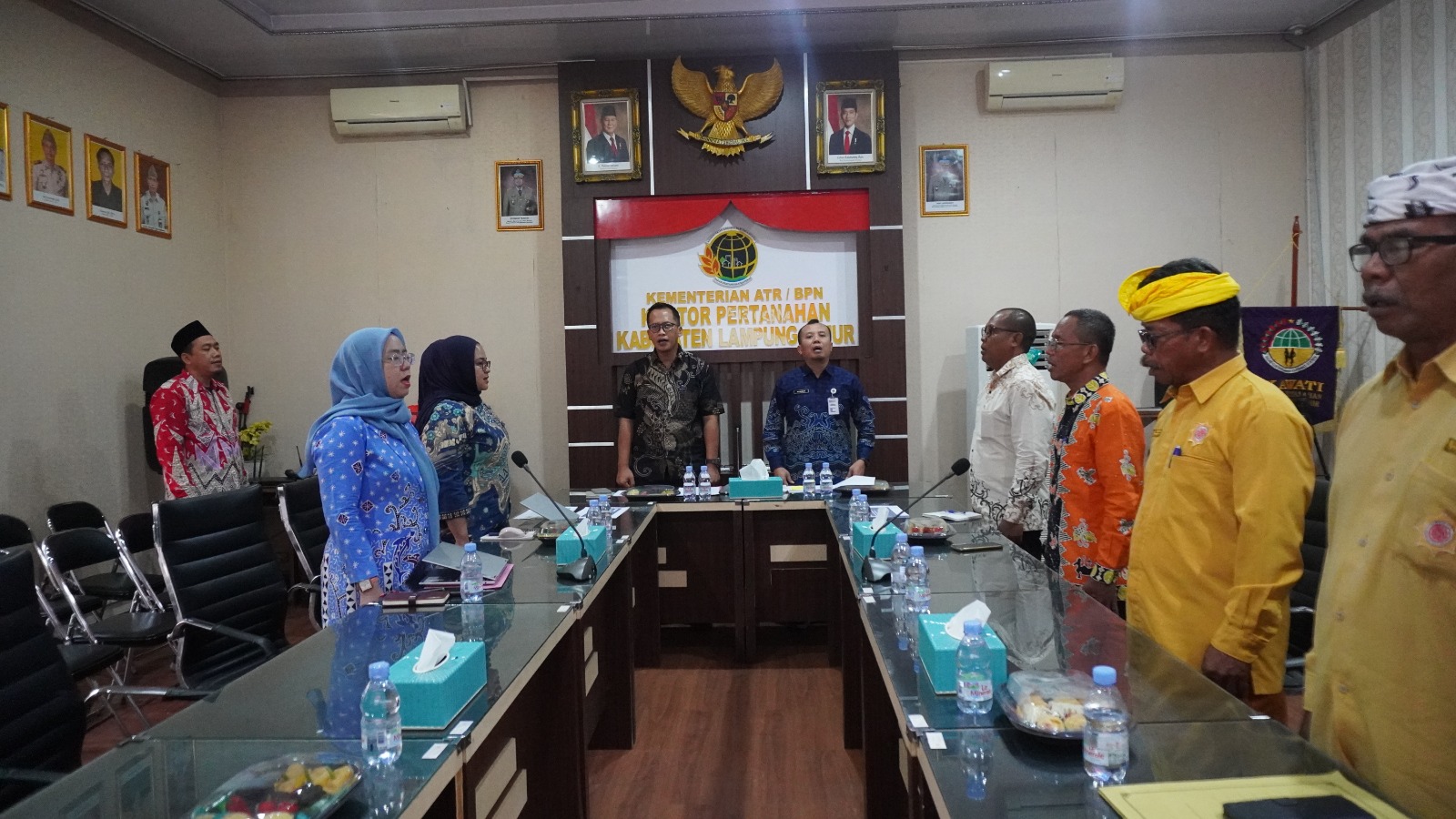 Kantah dan Kemenag Lampung Timur Percepat Sertifikasi Tanah Rumah Ibadah 2026, PHDI Ikut Rapat