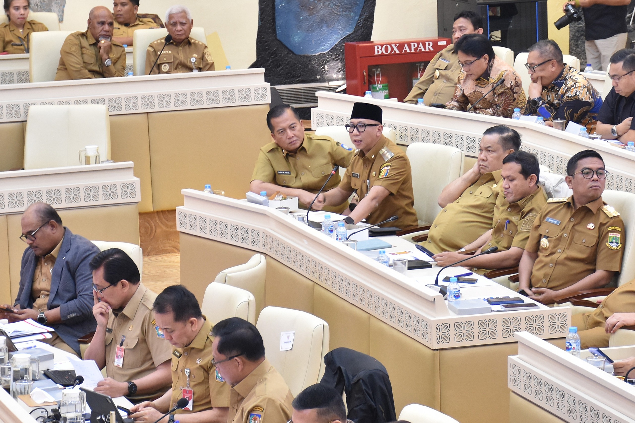 Gubernur Lampung Beberkan 500 Ribu Hektare Kawasan Hutan Register Beralih Fungsi di Rapat Komisi II DPR RI