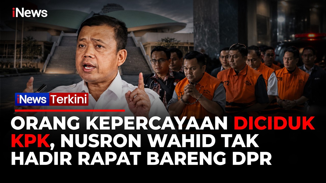 Nusron Wahid Kembali Absen Rapat Komisi II DPR Sehari Usai KPK Tetapkan 8 Tersangka