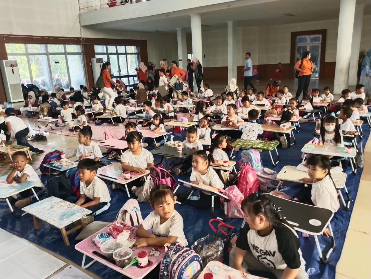 1.030 Anak PAUD di Bangka Tengah Ikuti Lomba Kolase Bahan Alam Peringati Hari Anak Nasional