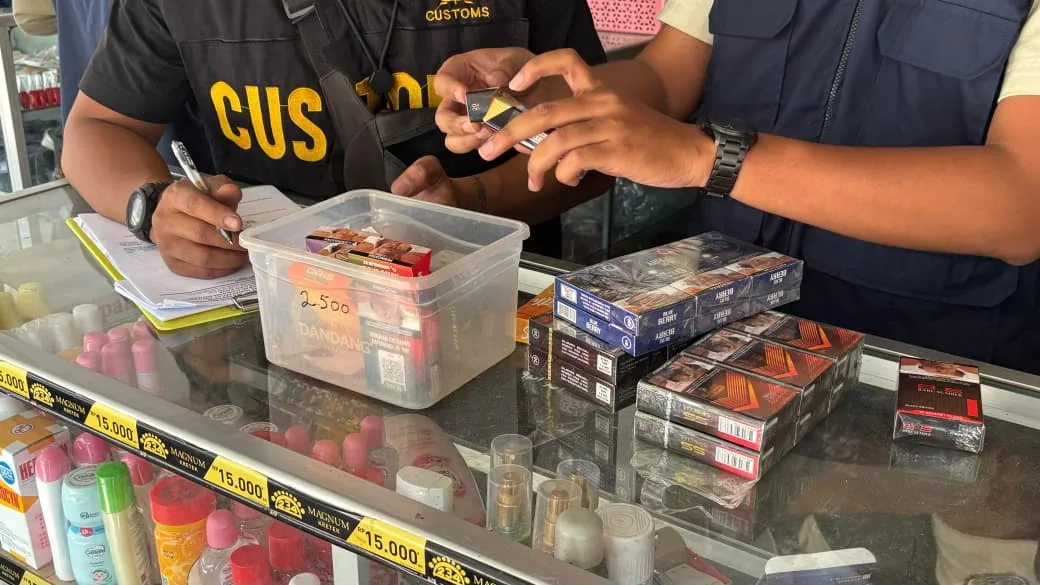 Bea Cukai Kudus Sita 3.732 Batang Rokok Ilegal dari 5 Toko di 4 Kecamatan Jepara