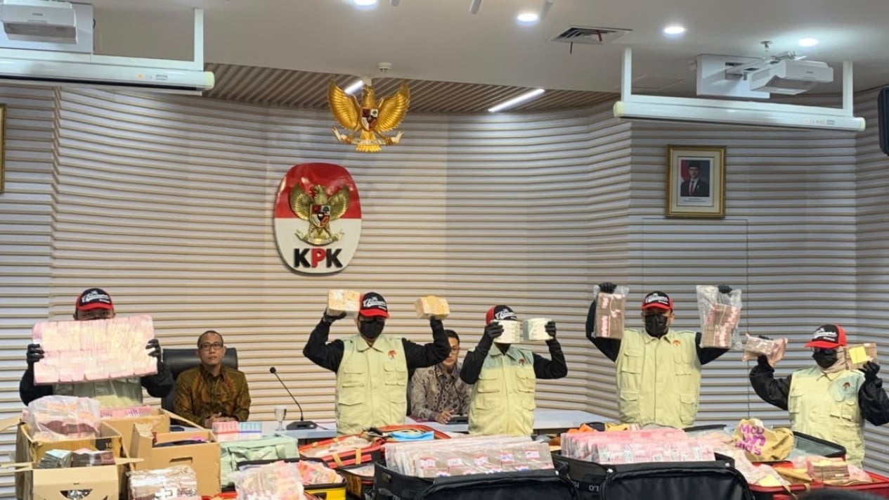 KPK Sita Uang Rp106,3 Miliar di Rumah Orang Kepercayaan Menteri ATR/BPN