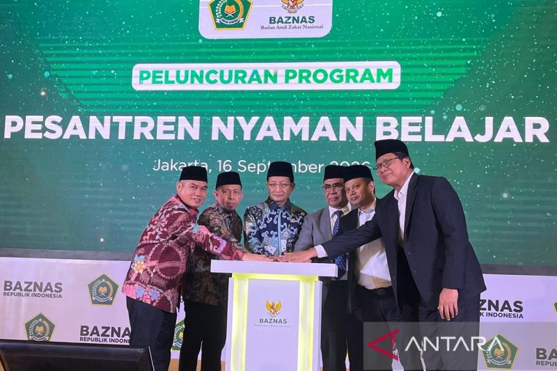 Kemenag dan Baznas Perbaiki Sarana 700 Pesantren dan Madrasah