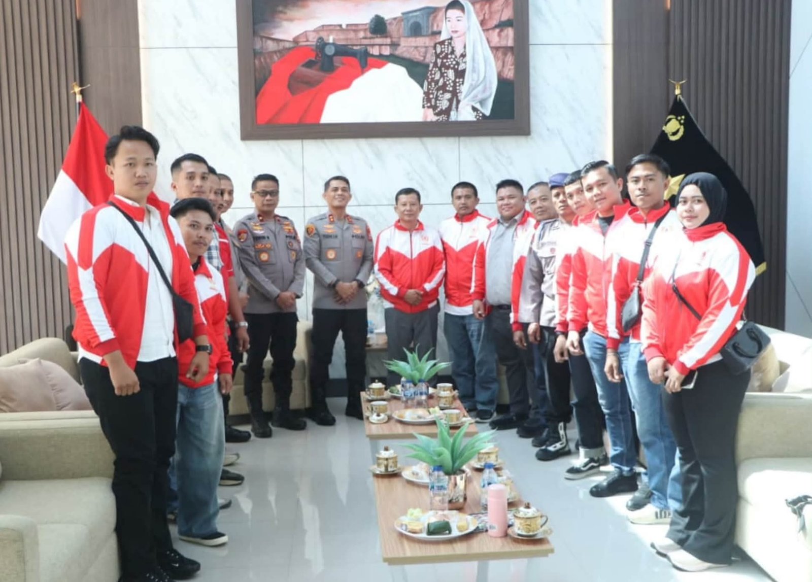 Kapolda Bengkulu Terima Audiensi PGSI, Dukung Pembinaan Atlet Gulat Usia Dini