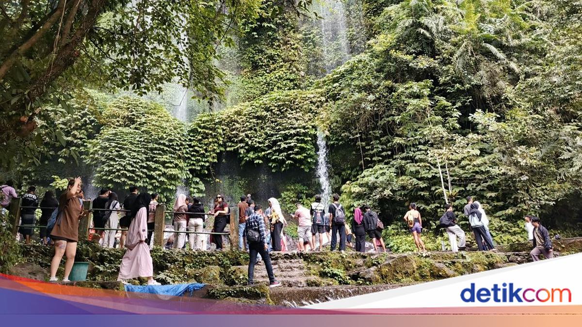 Air Terjun Benang Kelambu Lombok Tengah Disorot Usai Keluhan Biaya Ganda