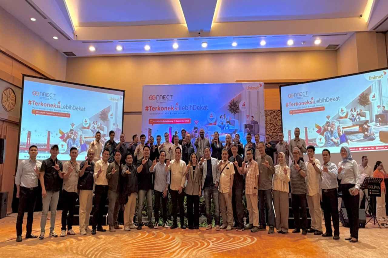 Linknet Perkuat Jaringan di Palembang, Incar Kebutuhan Konektivitas Bisnis